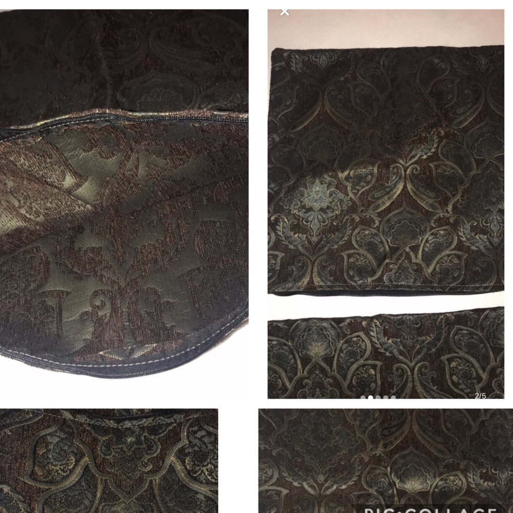 Vintage luxurious thick throw pillow cases